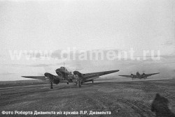 Звено самолетов «Пе-2» вернулось со «свободной охоты»